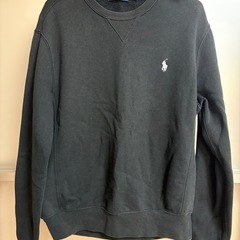 POLO RALPH LAUREN 黒 スウェット S
