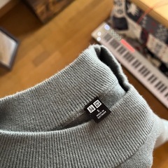 ユニクロ　ニットワンピースの画像