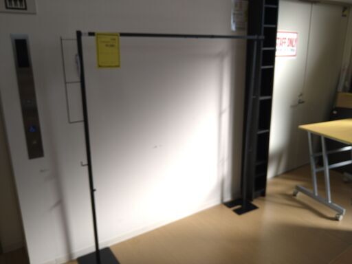 【B136】折り畳み室内物干し  タワー  黒