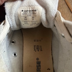 決まりました
converse ハイカットの画像
