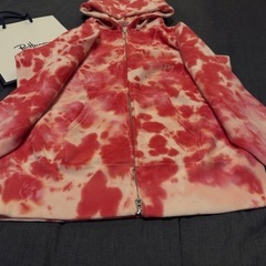 【定価30,160円】Ron Herman × Champion“ ウォッシュ加工 ” REVERSE WEAVE Sweat タイダイ染め 別注 リバースウィーブ スウェットパーカー M EXCLUSIVE FOR Ron Herman California の画像