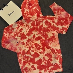 【定価30,160円】Ron Herman × Champion“ ウォッシュ加工 ” REVERSE WEAVE Sweat タイダイ染め 別注 リバースウィーブ スウェットパーカー M EXCLUSIVE FOR Ron Herman California の画像