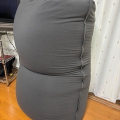 【女子が使用】ヨギボーマックス★Yogibo MAX★クッション★ソファ★グレー★の画像