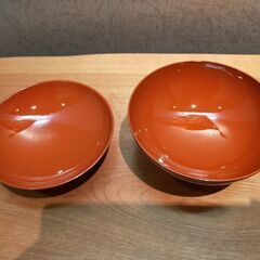 新品　未使用　蓋付き塗り汁椀　雑煮椀　5客（個数相談可）の画像