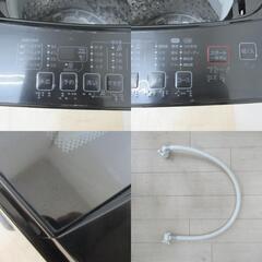 NITORI (ニトリ) 全自動電気洗濯機トルネ LGY 6.0kg 縦型 NTR60 BK 2021年製 簡易乾燥機能付 一人暮らし 洗浄・除菌済み 【コンプオフ金沢野々市店】の画像