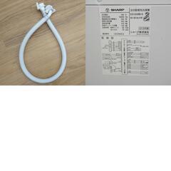 SHARP (シャープ) 洗濯機 全自動電気洗濯機 縦型 ES-GV8B-S 8.0kg 2018年製 簡易乾燥機能付 シルバー 洗浄・除菌済み 【コンプオフ金沢野々市店】の画像