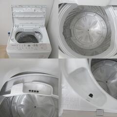 Panasonic (パナソニック) 全自動電気洗濯機 NA-F6PB1 6.0Kg 2023年製 ブラウン 一人暮らし 洗浄・除菌済み 【コンプオフ金沢野々市店】の画像