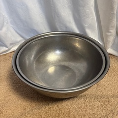 【取引中】業務用 大型ボール 2個セット  調理器具
