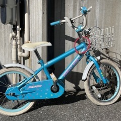 子ども用 自転車 ブルー