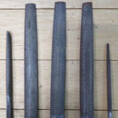 鉄工やすり 棒ヤスリ 5本の画像