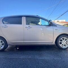 ミライース  Ｘ  ＳＡ　ピンク　ローズ　DAIHATSU　2013年式　２年車検付き　走行6万　キーレス　エコアイドル　ナビ　ＴＶの画像