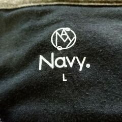 Navyのパーカーです☆　サイズはＬの画像