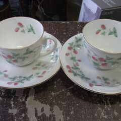 HOYA　new ivory ティーカップ　2個 