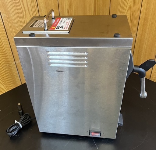 【動確済み】2023年 WELHOME 業務用 パワフル小型ミルクスチーマー MS-130T 単相 100V WPM カフェ レストラ