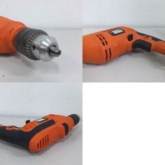 BLACK&DECKER コード式振動ドリル KR554RE ハンマドリル 550W 13mm ブラックアンドデッカー 電動工具  ☆ 札幌市 北区 屯田の画像
