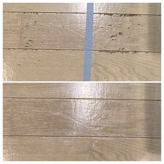 床や建具の傷補修します