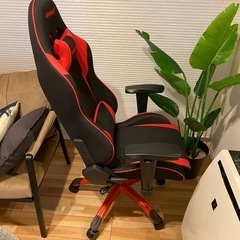 お値下げいたしました。AKRACING エーケーレーシング メッシュ Wolf ウルフ 赤 レッド RED ゲーミングチェア 椅子の画像