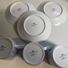 （済）新品　未使用　コーヒーカップ&ソーサー5客の画像