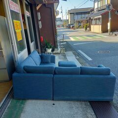 美品　ニトリ　ソファー５人掛けの画像