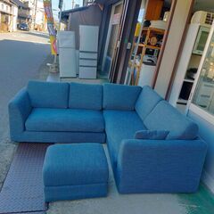 美品　ニトリ　ソファー５人掛けの画像