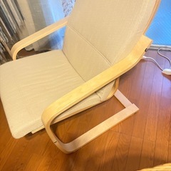 美品　IKEA ポエング　チェアーの画像