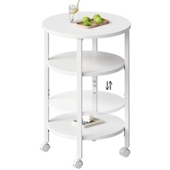 【新品】キャスター付きサイドテーブル　