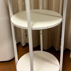 【新品】キャスター付きサイドテーブル　の画像