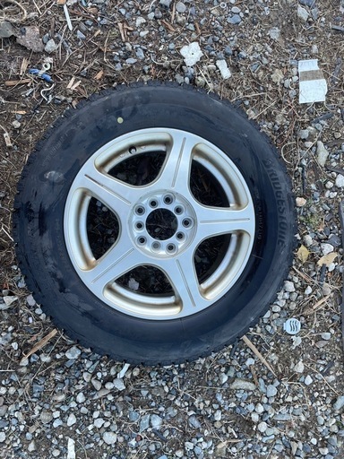 195/65 R15 91Qアルミ付きスタッドレスタイヤ4本　アルミホイール(タイヤ付き)買取