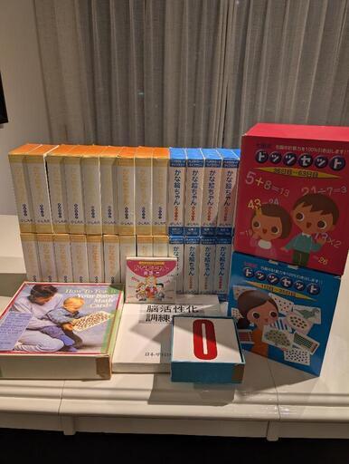 七田式かなえちゃん（英語CDつき）ドッツセット　ドッツカード　脳活性化訓練カード