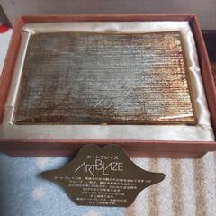早い者勝ち■希少・レア■古いたばこケースと銀仕上げの器★シルバー★銀の画像