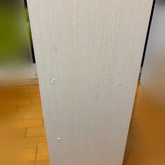 【中古品】カラーボックス3段※傷等有り　お譲りしますの画像