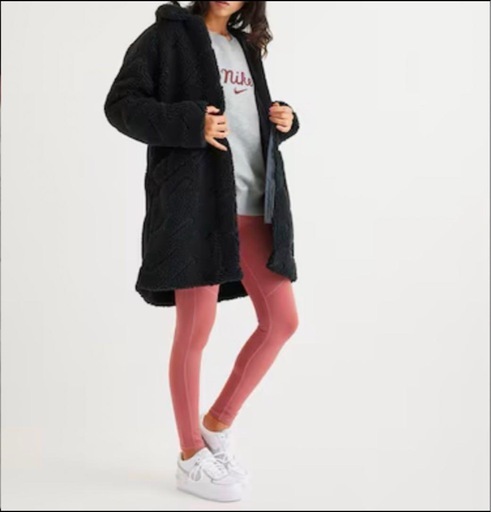 ナイキ ウィメンズ NSW アイコン クラッシュ SHRPA ジャケット LO