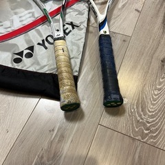YONEX ソフトテニス　ラケット　2本　カバー付き
の画像