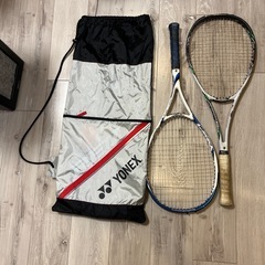 YONEX ソフトテニス　ラケット　2本　カバー付き
