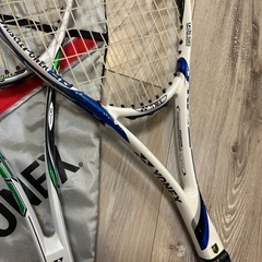 YONEX ソフトテニス　ラケット　2本　カバー付き
の画像