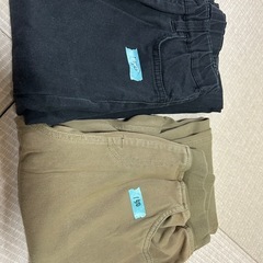 150長ズボン2本　ユニクロと無印の画像