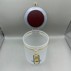 k1210606  ヤナセ YANASE 密封保存容器 容器 ノベルティ メルセデスベンツ ベンツ アクリル製 レトロ 中古品 現状品の画像
