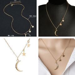 ムーンスターゴールドネックレス②（新品）の画像