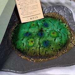 【未使用】陶器の大皿プレート