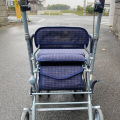 シルバーカー 美品です。折りたたみ可能の画像