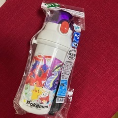 ポケモン　【未使用品】水筒　skater　480ml 直飲みワン...