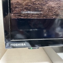 TOSHIBA テレビ24inchの画像