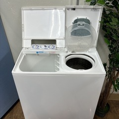 I762 🌈 今だけの限定値下げ‼️ ジモティー限定価格！ 2022年製の美品♪ HITACHI 二層式洗濯機 青空 （6.5㎏） ⭐ 動作確認済 ⭐ クリーニング済の画像