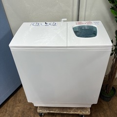 I762 🌈 今だけの限定値下げ‼️ ジモティー限定価格！ 2022年製の美品♪ HITACHI 二層式洗濯機 青空 （6.5㎏） ⭐ 動作確認済 ⭐ クリーニング済の画像