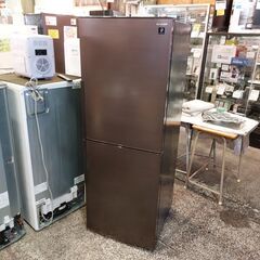 【愛品館 市原店】SHARP　2021年製　280L　2ドア冷蔵庫　SJ-PD28H-T　【愛市IR017428-104】