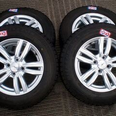 ブリジストスタドレスタイヤとホイール４本セット