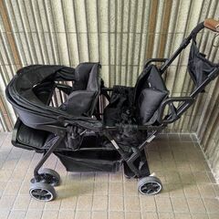 KATOJI 2人乗りベビーカーの画像