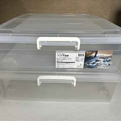 【2個セット】ベッド下収納 キャスター付きの画像