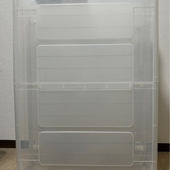 【2個セット】ベッド下収納 キャスター付きの画像