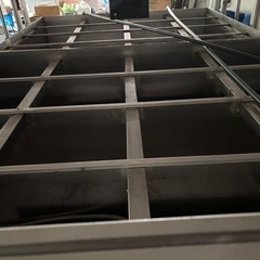 ステンレス水槽2個セットの画像